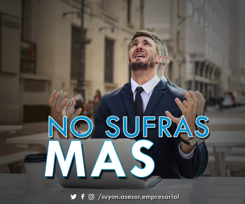 a man in a suit and tie with a no - suprising message