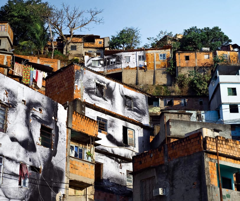 Mulheres São Heroínas, Ação na Favela Morro da Providência, Maria de Fátima, vista diurna, RJ