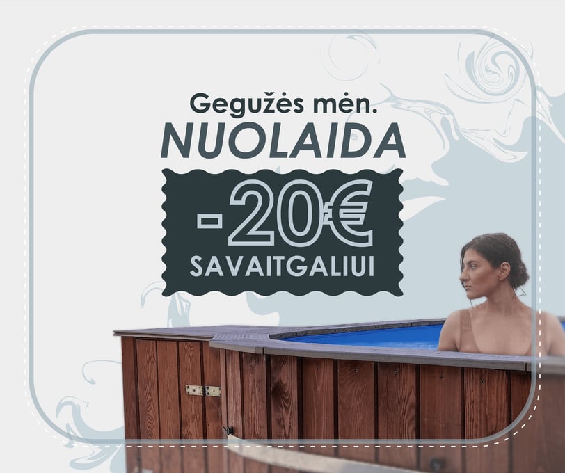 nuolaida kubilui gegužės