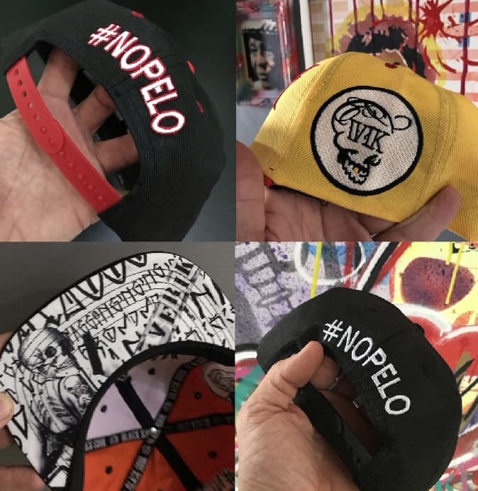 Estilo streetwear em destaque no novo boné da Cavérik com a caveira icônica.