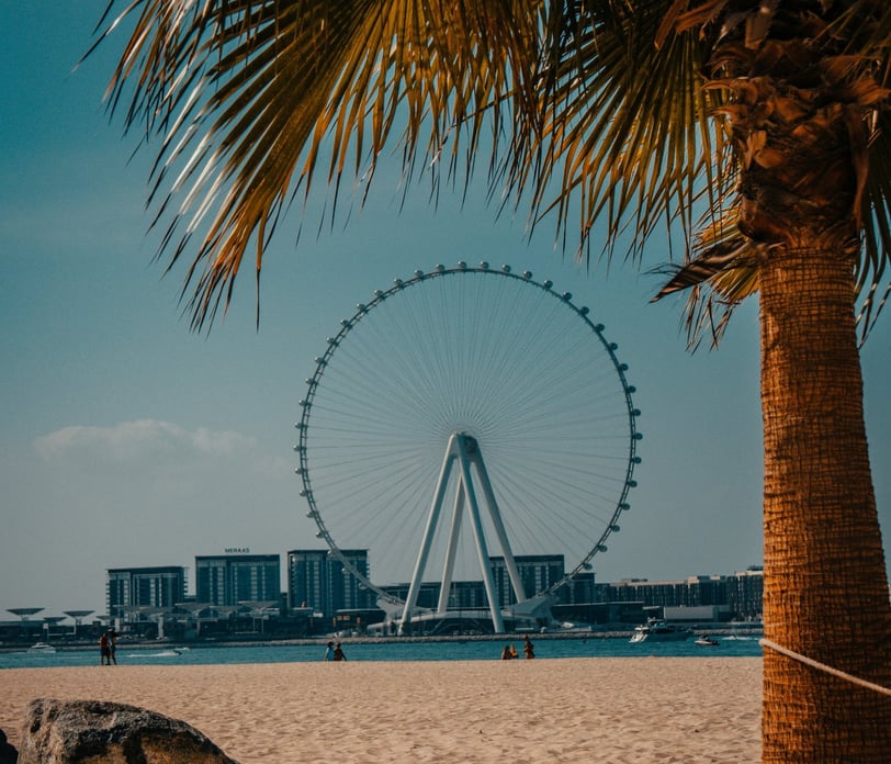 JBR Beach, where to stay 