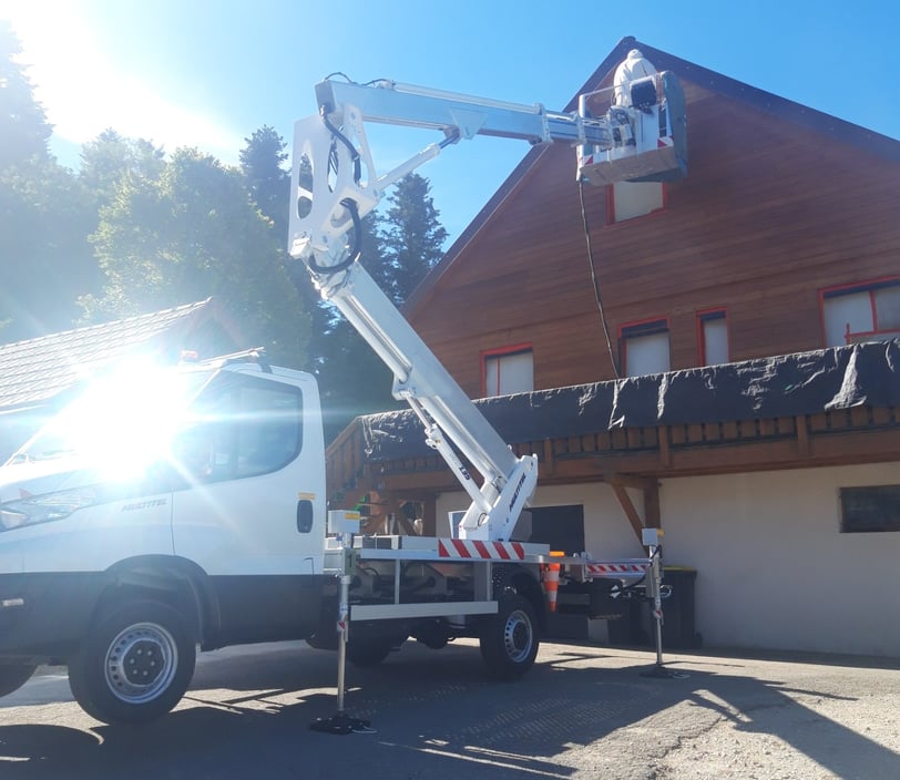 nacelle bras long de la societe techni eco toit