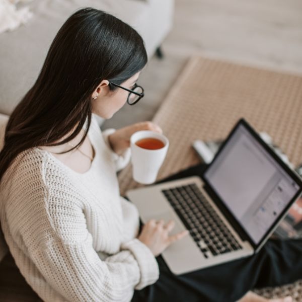 woman Freelancing