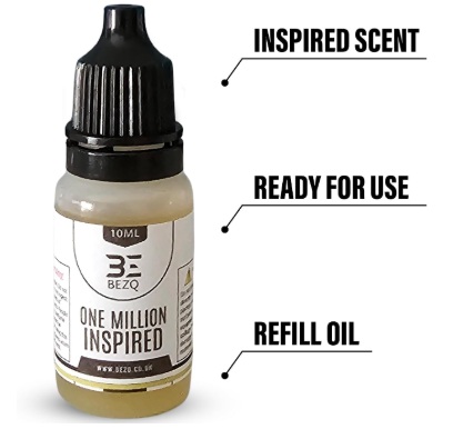 ONE Million Scent Oil Refill – Pack of 3 for Car & Home