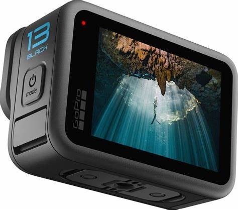 a camera with a camera attached to it