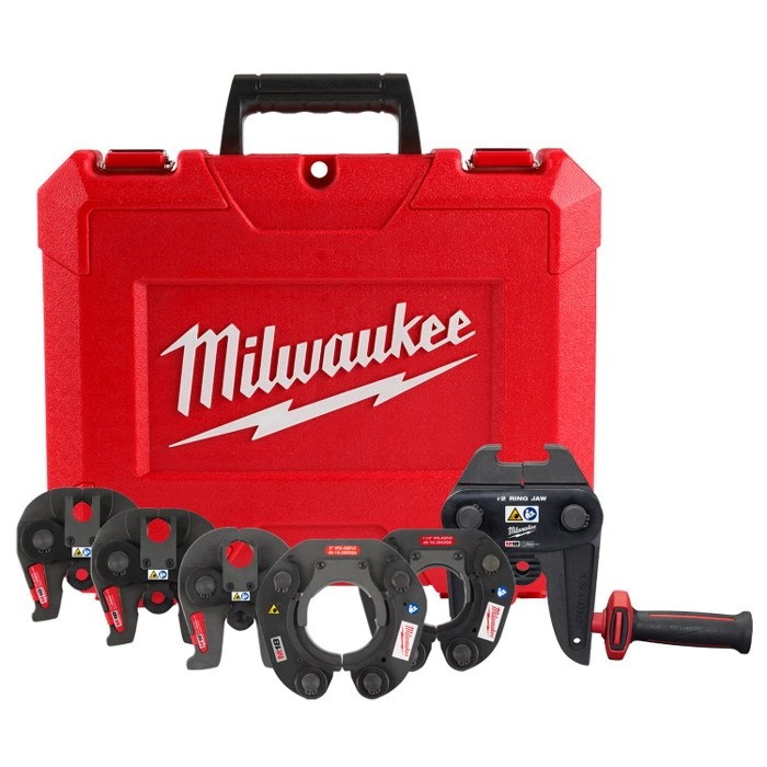 Milwaukee 49-16-2691SA 0.5-2" IPS-ASP Press Jaw & Ring Kit for M18 FORCE LOGIC Long Throw Press Tool