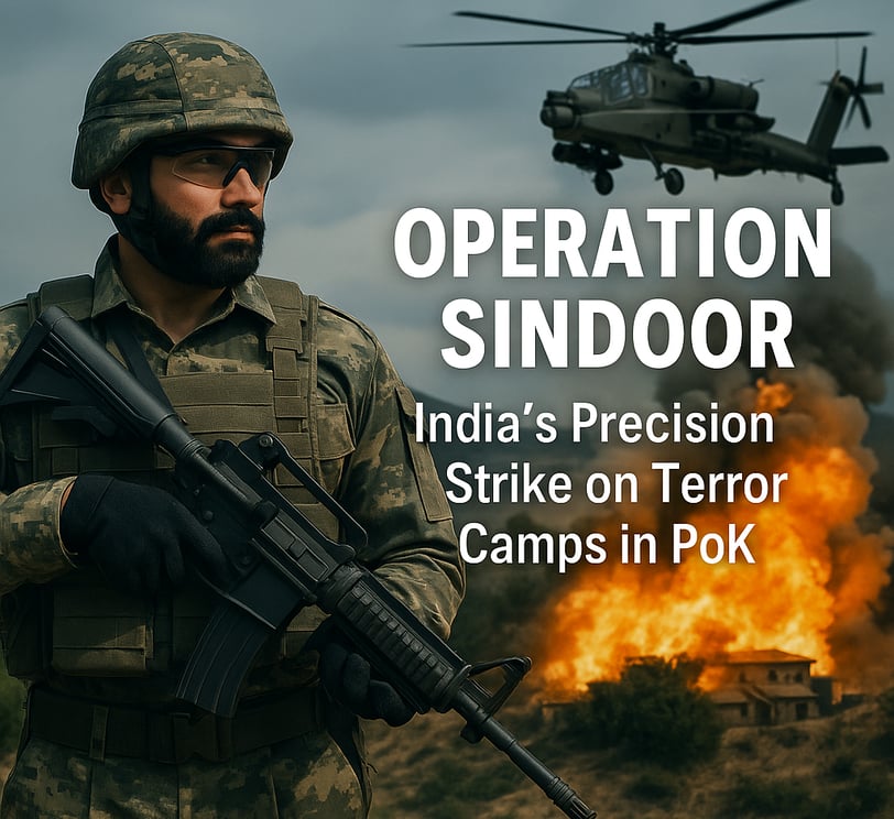 Indian Army launches Operation Sindoor targeting terror camps in PoK after Pahalgam attack