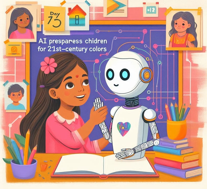 Day 13: How AI Prepares Children for 21st-Century Skills