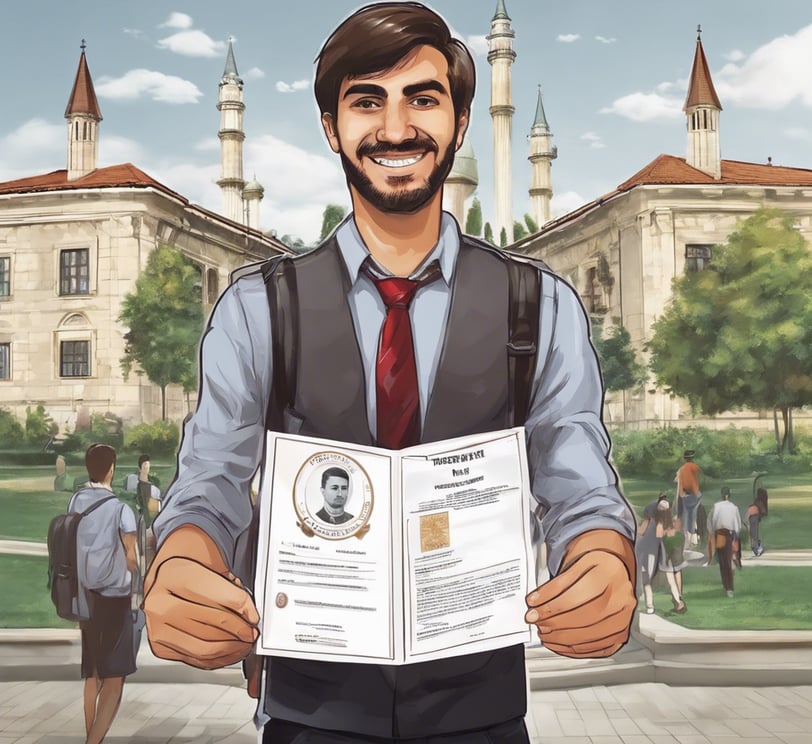 a man in a vest and tie is holding a paper with a picture of a