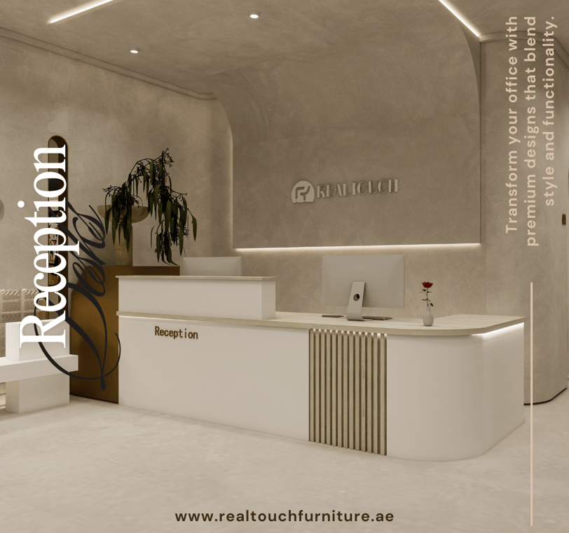 modern reception desks,