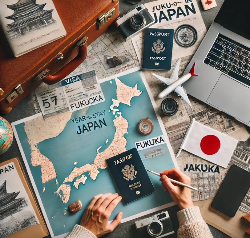 Vorbereitung Visa Japan
