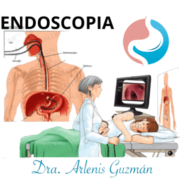 Imagen Endoscopia con logo utilizado en la pagina web de la Dra. Arlenis Guzmán