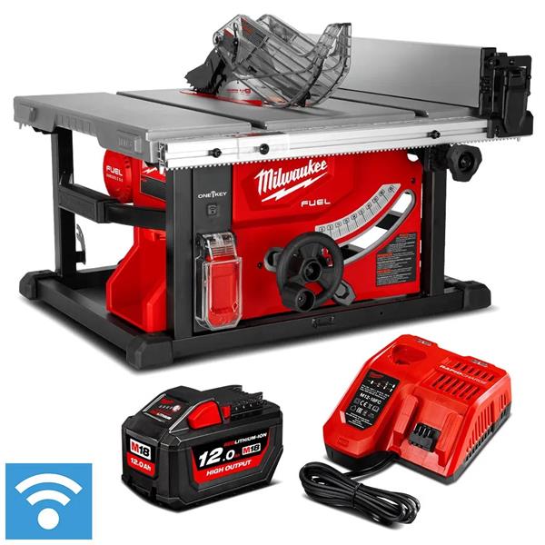 Milwaukee 2736-21HD M18 FUEL 8-1/4-Inch Table Saw with One-Key 12.0Ah HD Kit