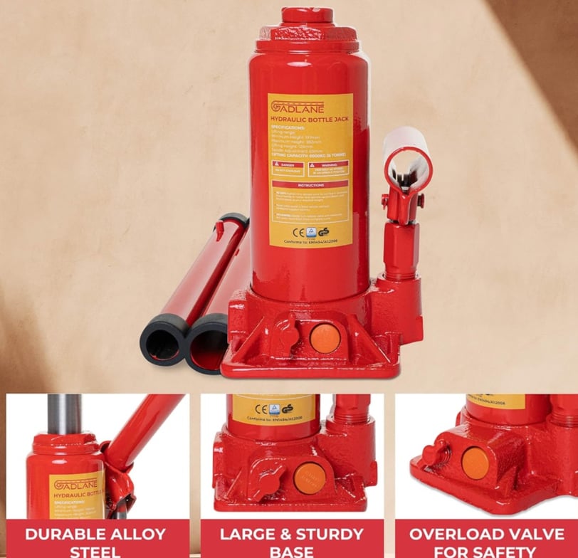 GADLANE 6 Tonne Hydraulic Jack