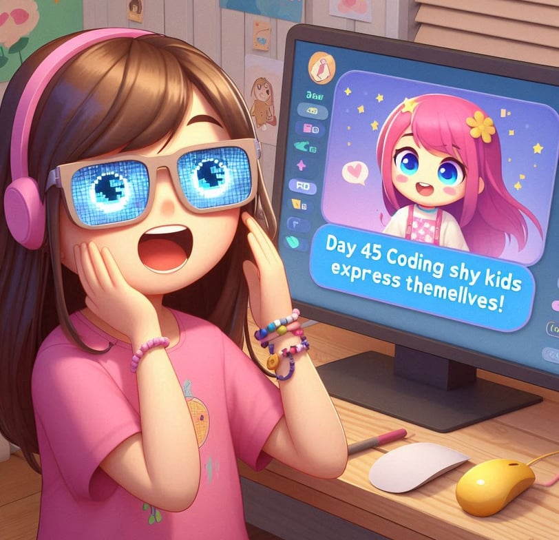 Day 45 - How Coding Helps Shy Kids Express Themselves