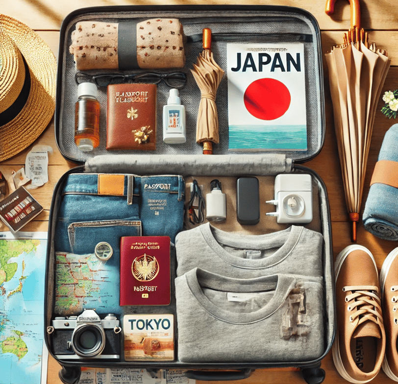 Packen für Japan