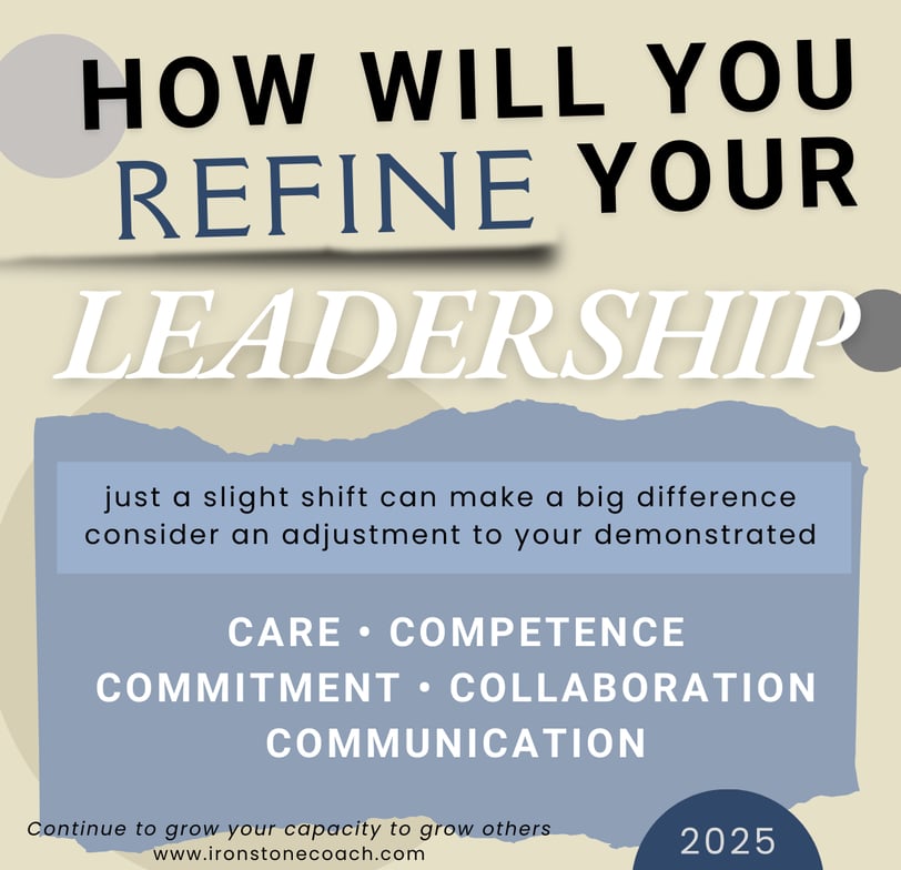 ironstone coach refine leadership