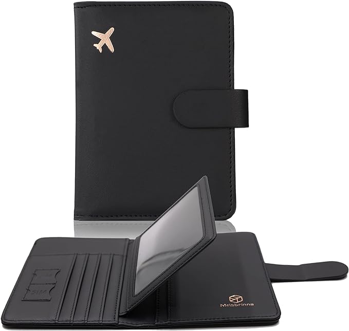 "Image of the Melsbrinna Passport Holder - a stylish and essential accessory for organizing travel d