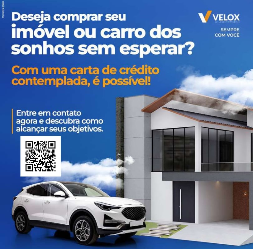 Comprar imóvel ou carro dos sonhos sem esperar, com Carta de Crédito Contemplada