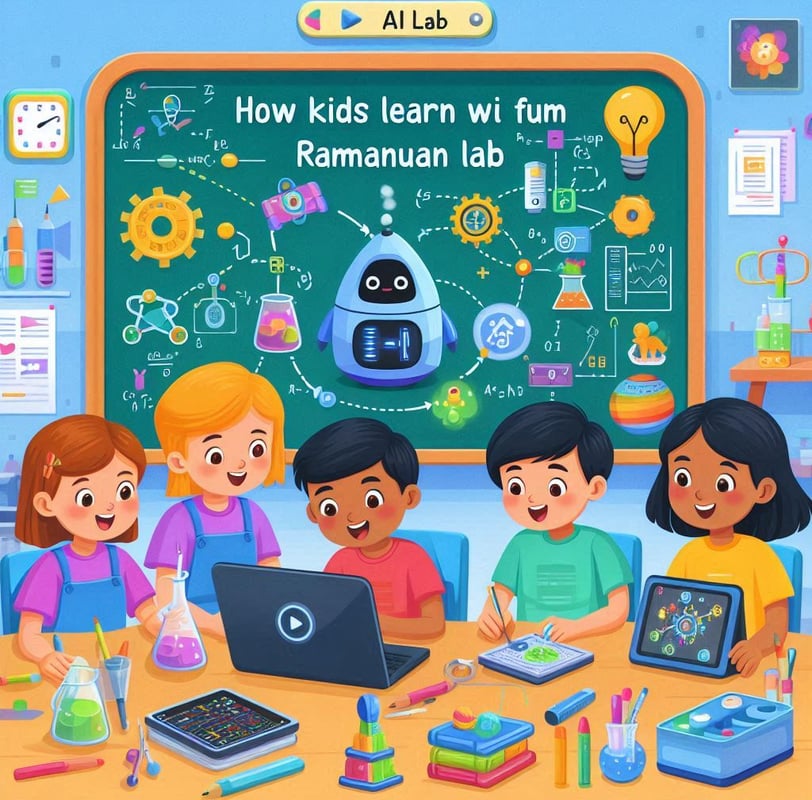 Kids learning GenAI through Fun