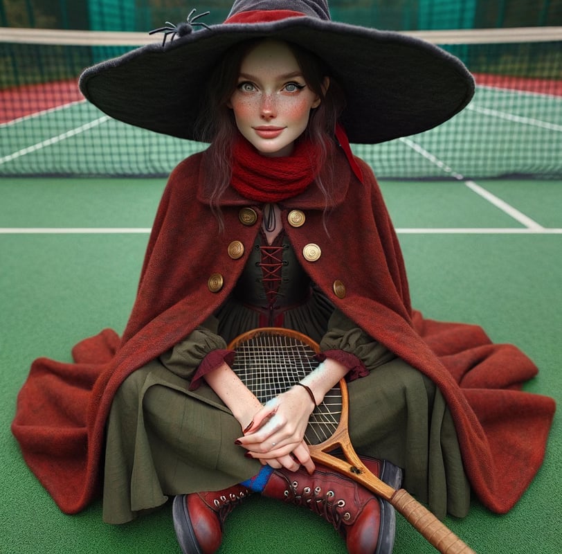 Sitting witch