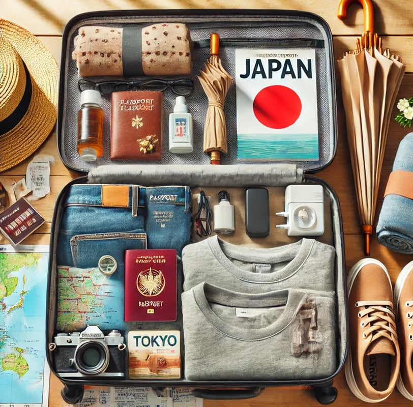Packen für Japan