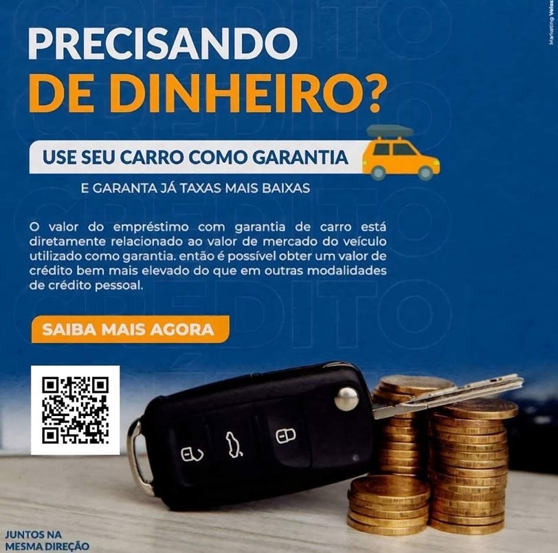 Use seu carro como garantia de empréstimo. Faça um Refinanciamento e dê um alívio nas contas