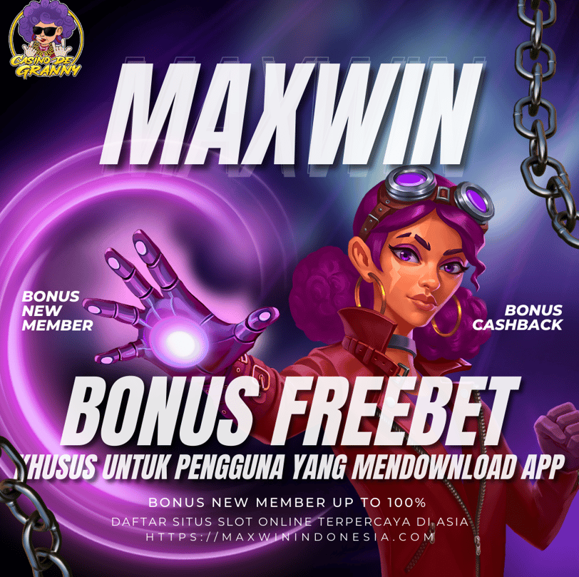 Bonus Freebet Khusus Pengguna yang mendonwnload app Casino De Granny