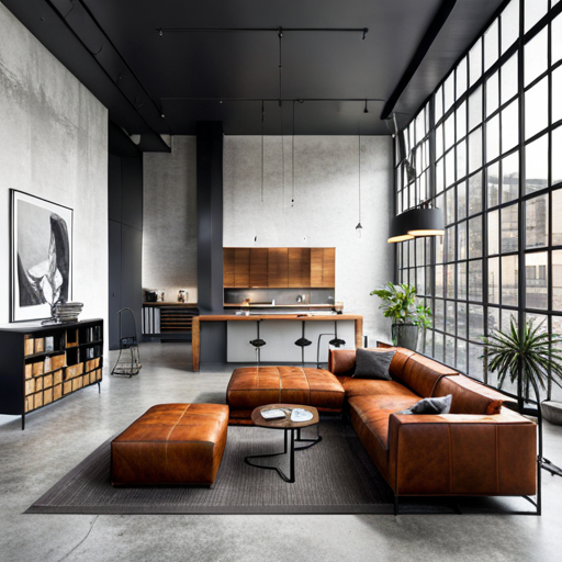 a living room with a couch and a couch