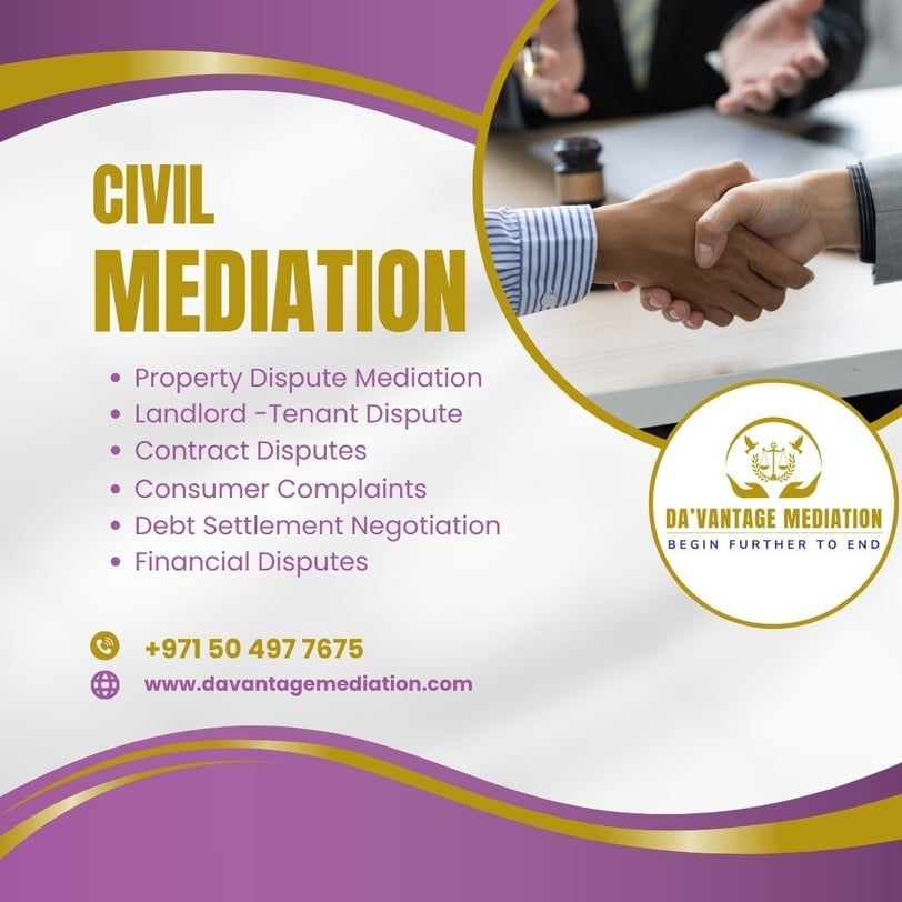 Resolving Disputes Effectively: The Role of Civil Mediation and Why Da’vantage Mediation Stands Out
