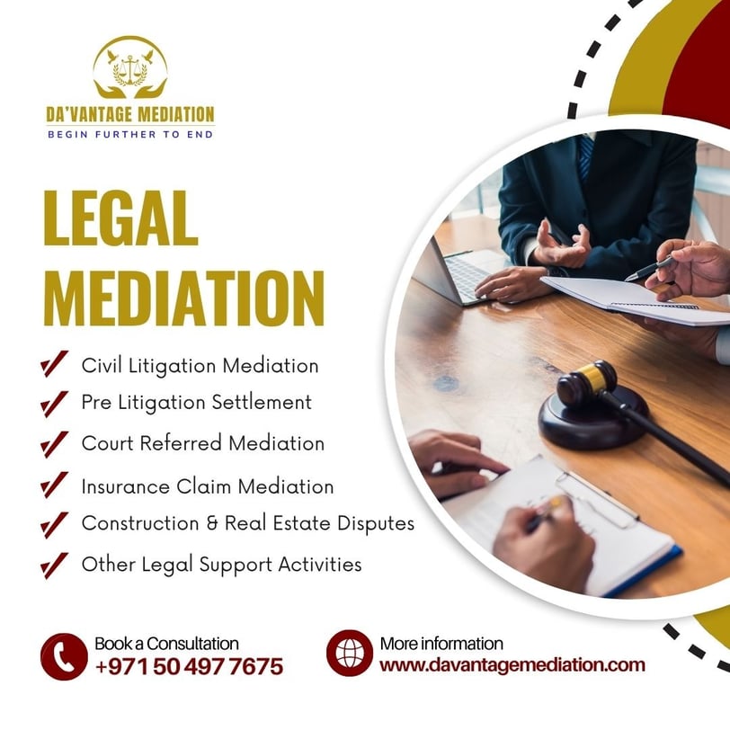 Legal Clarity Without the Courtroom: Why Choose Legal Mediation with Da’vantage Mediation