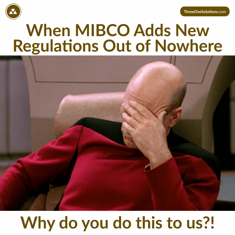 When MIBCO Adds New Regulations Out of Nowhere