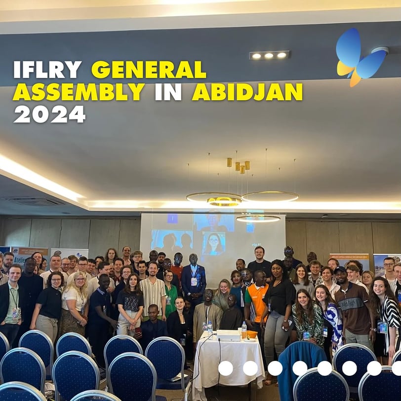 Young Liberals from IFLRY during its 53rd General Assembly in Abidjan
