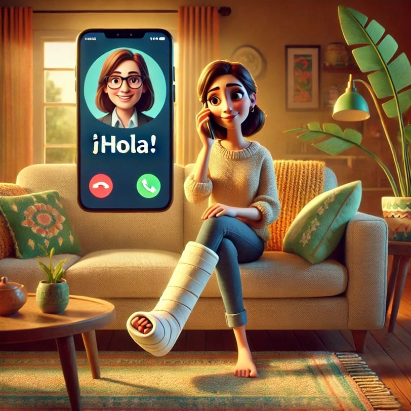 llamadas durante la baja