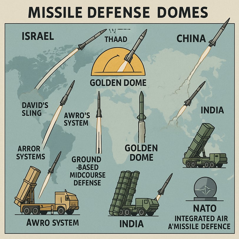 Missile defence domes