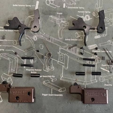 RT 15 3 Position Upgrade KIT – Rare Breed FRT 15 3X DROP-IN TRIGGER UPGRADE KIT