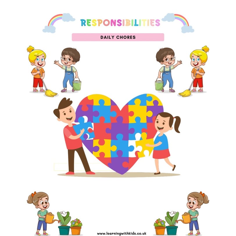 Teaching Kids Responsibility: Fun and Easy Daily Chores for Young Learners