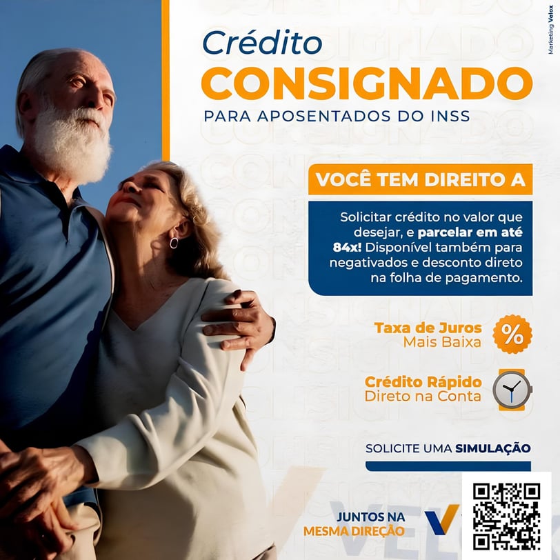 Casal Feliz após fazer Empréstimo Consignado