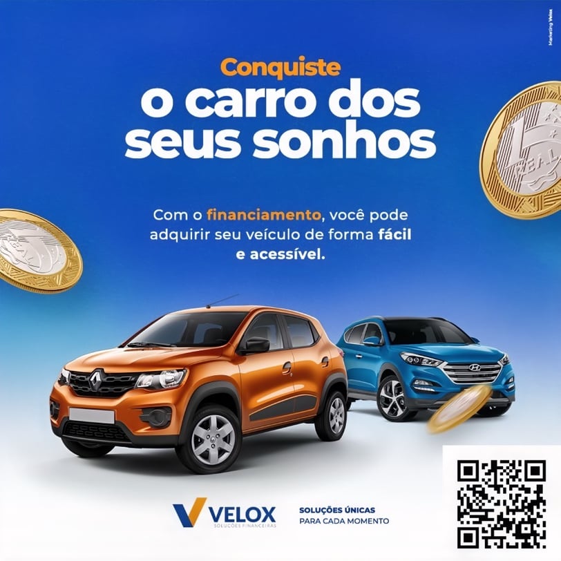 Conquiste o carro dos sonhos com o financiamento, você pode adquirir seu veículo de forma fácil 