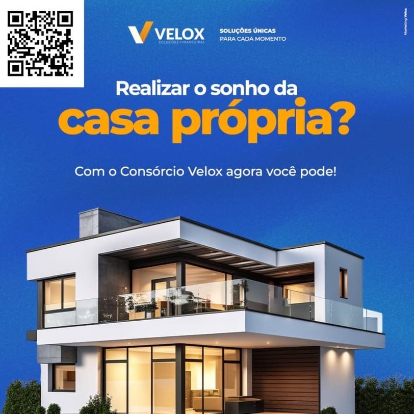 Casa comprada através de consórcio de imóveis