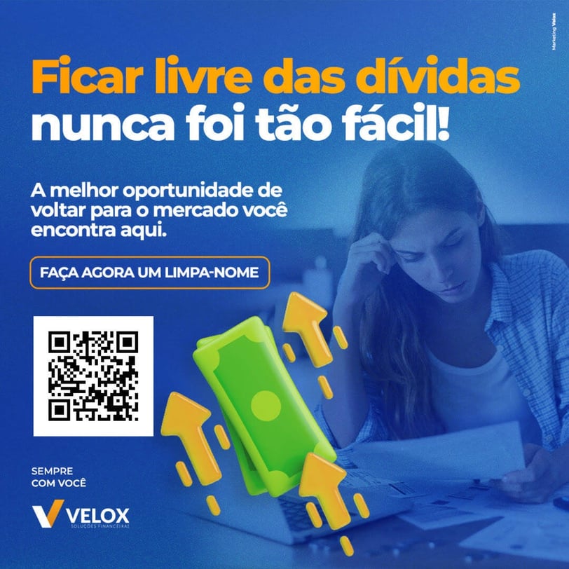 Limpa Nome Velox Financeira Palhoça - Serviço para restaurar seu nome na Grande Florianópolis