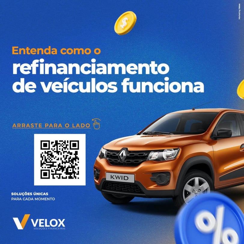 Entenda como o refinanciamento de veículos funciona na Velox Financeira Palhoça