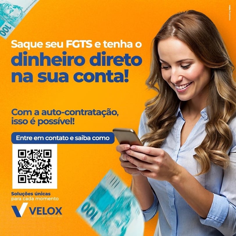 Mais um cliente feliz e satisfeito fazendo saque FGTS no celular