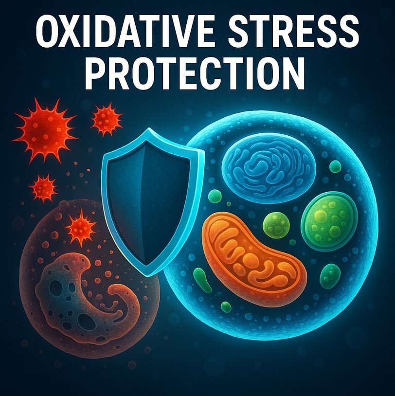 Oxidative stress protection for your cells and health!