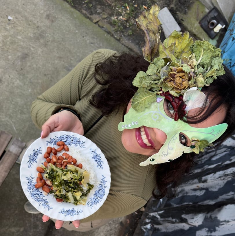 basmati cabbage face mask