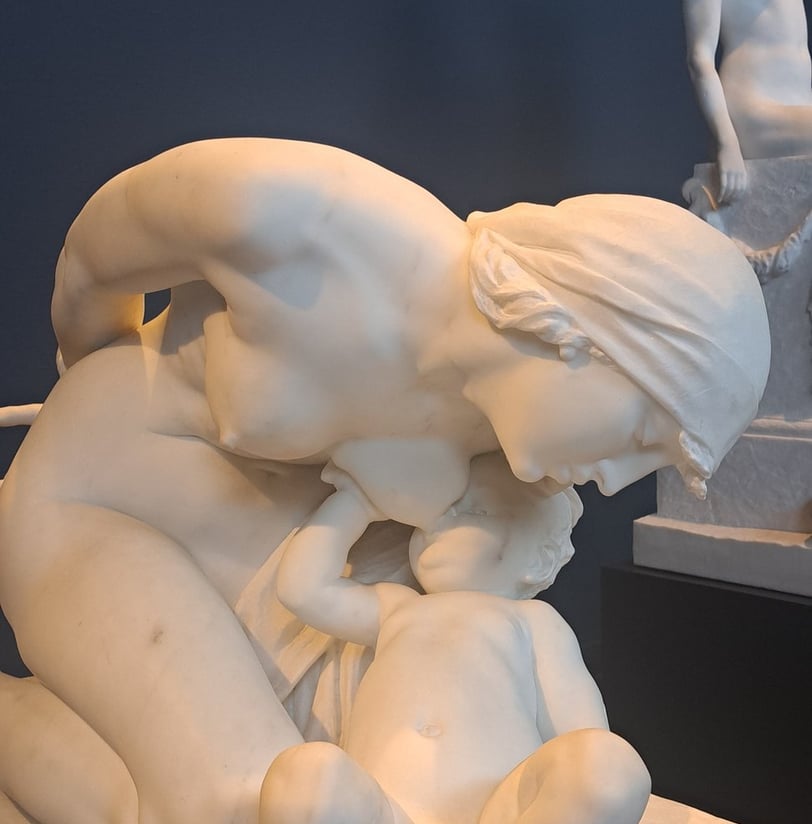 woman nursing a baby
