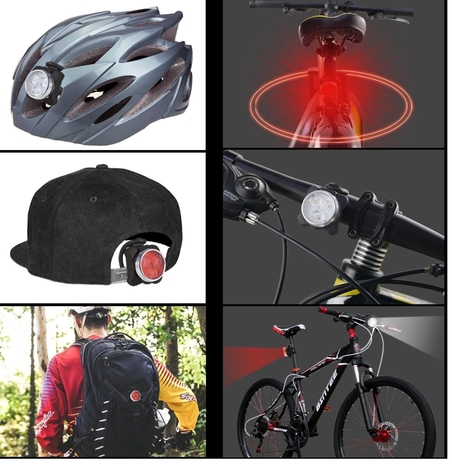 Balhvit Bike Light Set on a bicycle