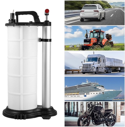 9L Manual Vacuum Oil Pump for Cars, Trucks, and Boats – Efficient Fluid Extractor Tool