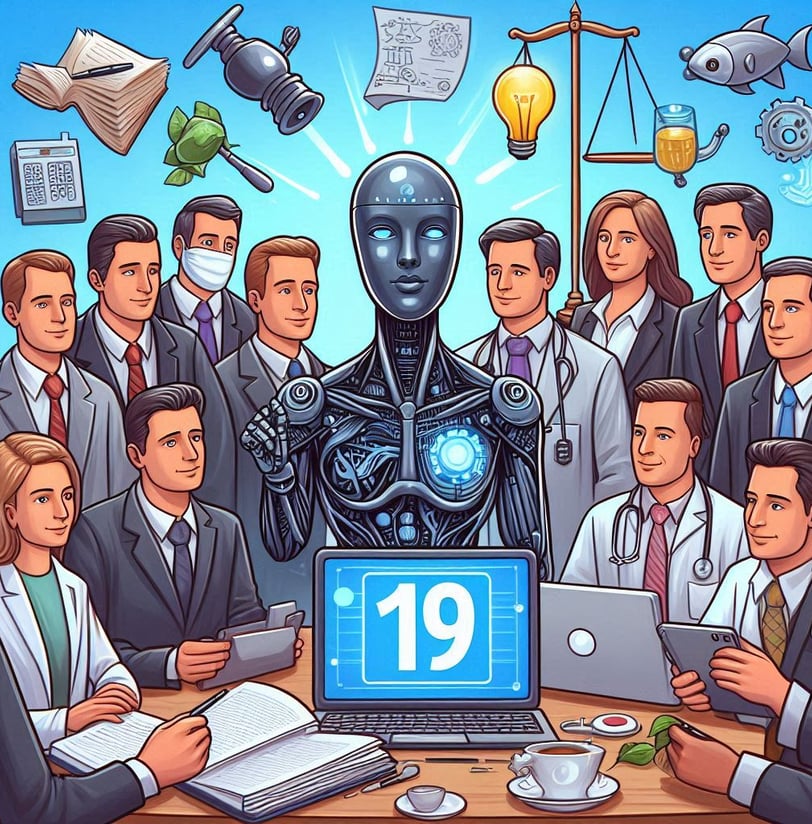 Day 19 - The Impact of AI on Non-Tech Careers like Medicine and Law