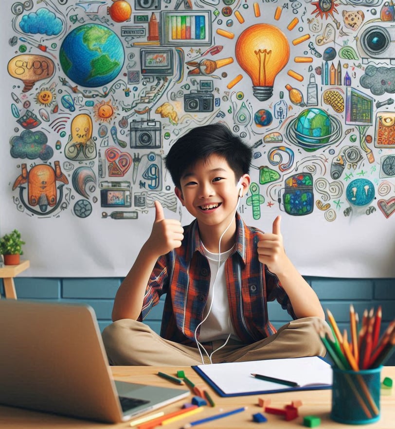 Day 49: Encouraging Your Child’s Creative Mindset Through Tech